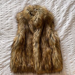 BB Dakota Faux Fur Vest
